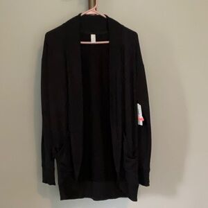 Athleta Girl Wrap N’ Roll Sweatshirt 2.0, Size XXL 16, Black